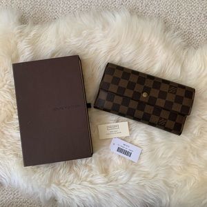 Louis Vuitton Damier Porte Tresor Long Wallet